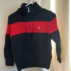 Polo Quarter Zip Sweater